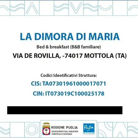 La Dimora Di Maria